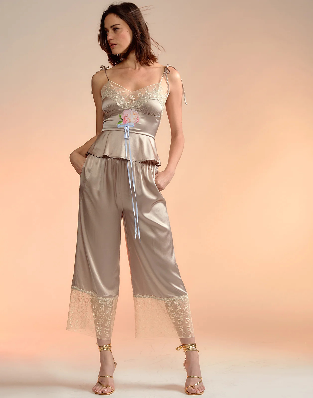 Iris Silk Pant | Cynthia Rowley