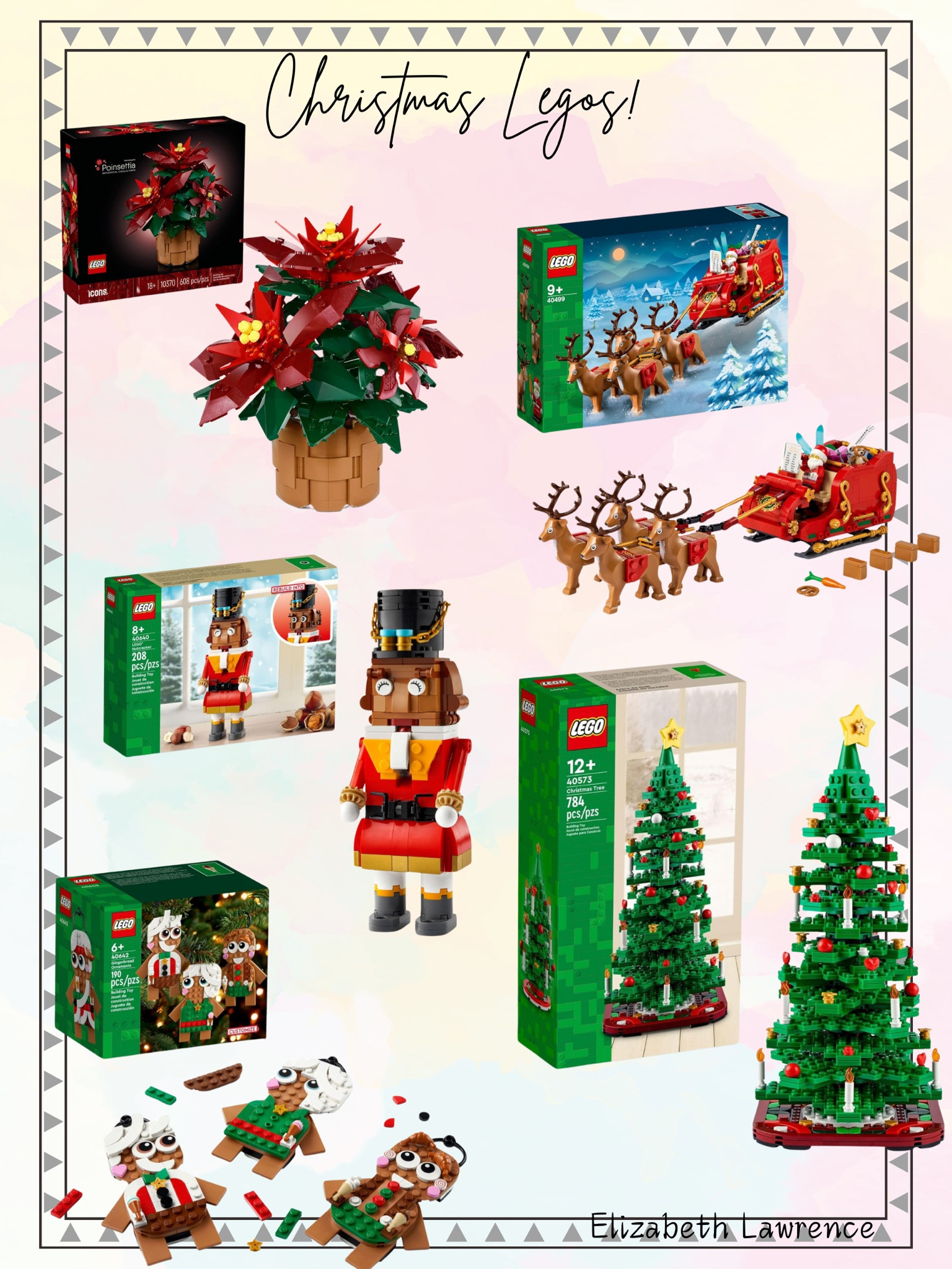 Christmas legos. How fun would these be for a party activity! 

#LTKSeasonal #LTKParties #LTKHoliday
