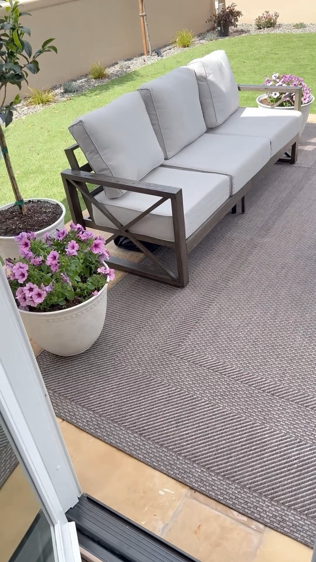 Outdoor patio set!

Modern Organic | Home Decor | Neutral Decor | Patio Design | Outdoor Decor | Home Styling | Design Tips
•
•
🤎 Share and follow House.on.TeelHill for more home design and styling! 
•
•
#patiodesign #homeinspiration #springfinds #outdoorliving #patiostyling 