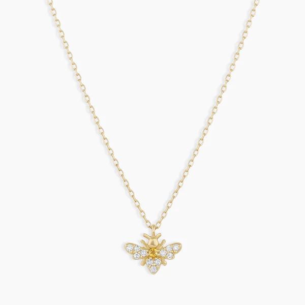 Diamond Bee Necklace | Gorjana