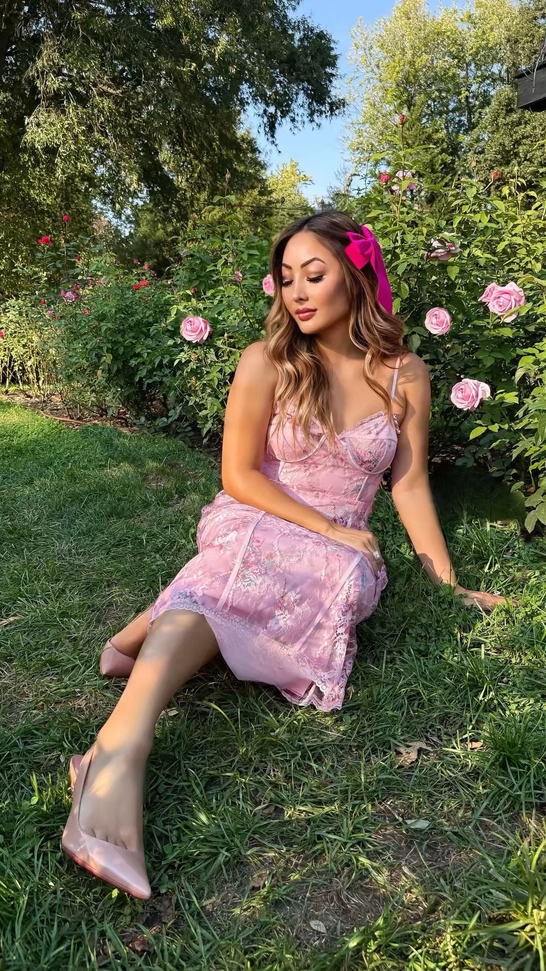 Fall florals from @loveshackfancy!

In love with this gorgeous Tresor Midi Dress! The lace details and gorgeous pink tone are just stunning. 🩷

#LTKParties #LTKVideo #LTKSeasonal