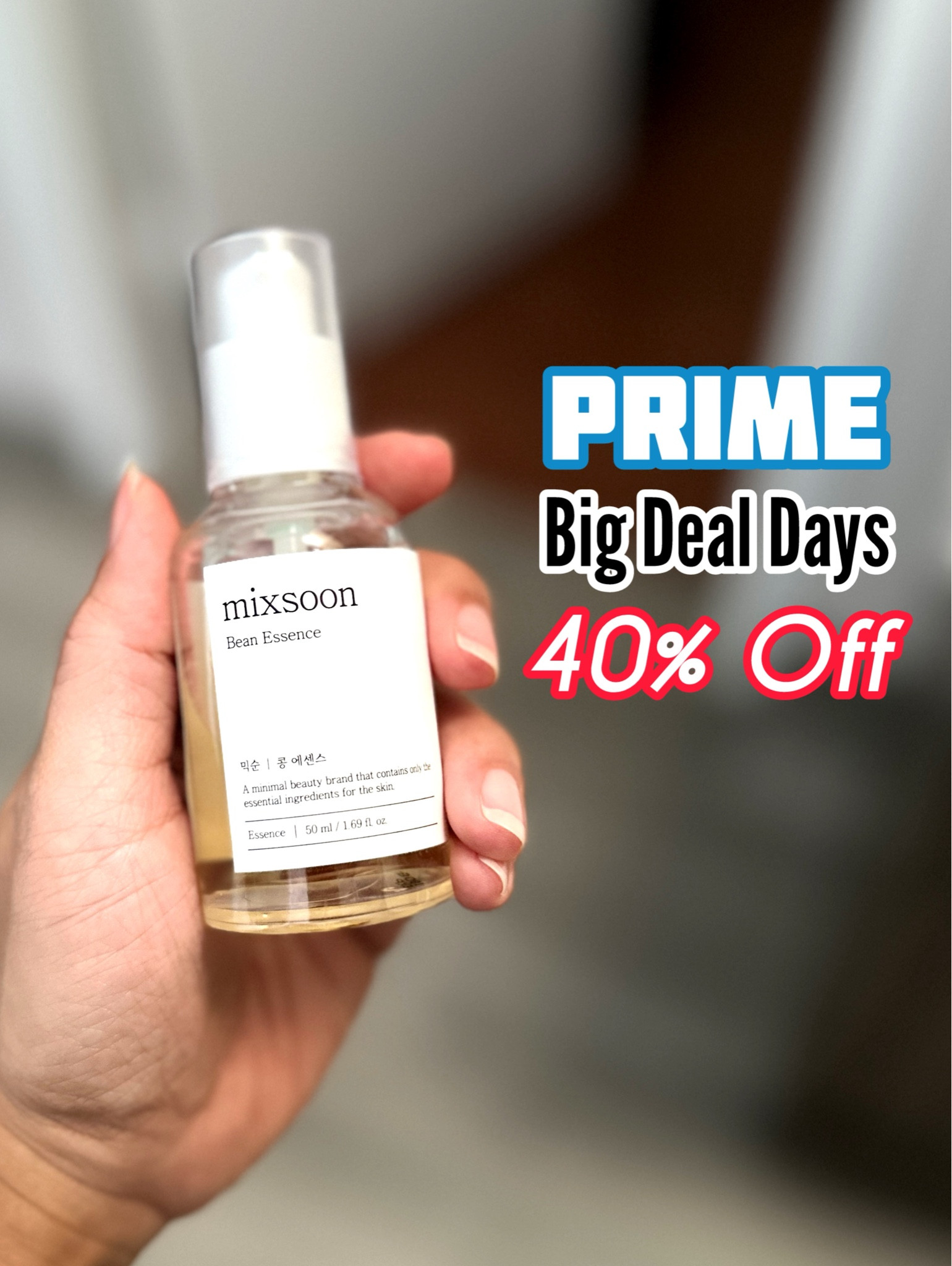 Amazon Big Deal Days are here! 🌟 My skin has seriously transformed thanks to the Mixsoon Bean Essence Serum, and it’s on SALE now! Don’t miss out on this beauty fave that gives you a radiant, glowing complexion. Grab yours before it’s gone! ✨ #BeautyDeals #AmazonBigDealDays #SkincareFaves

#LTKxPrimeDay #LTKSaleAlert #LTKBeauty