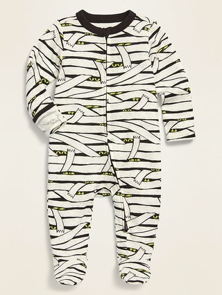 Baby Girls / One-PiecesUnisex Halloween Fold-Over Mitten Footie One-Piece for Baby | Old Navy (US)