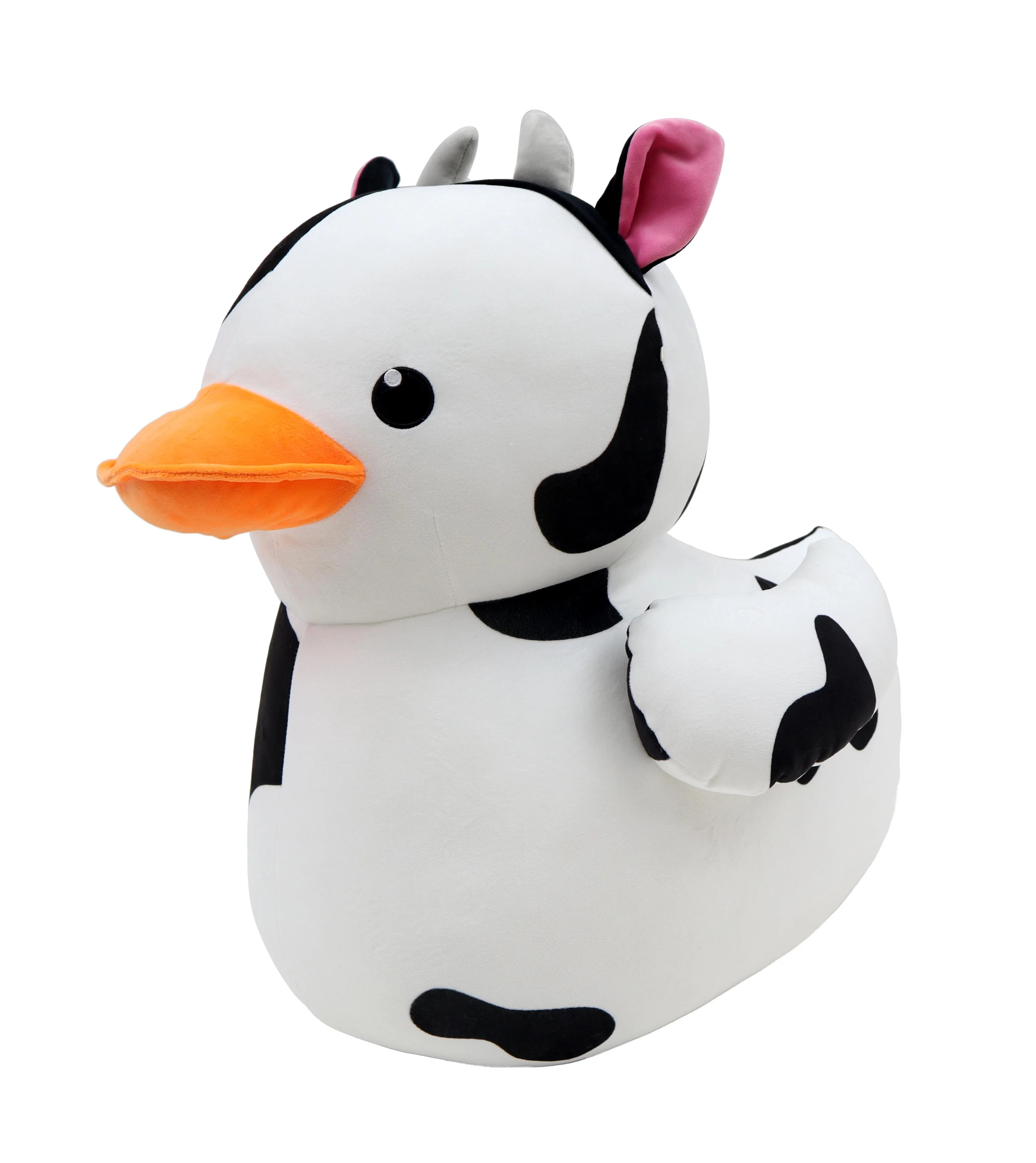 Easter Jumbo Black & White Cow Duck Plush, 26 in, by Way To Celebrate | Walmart (US)