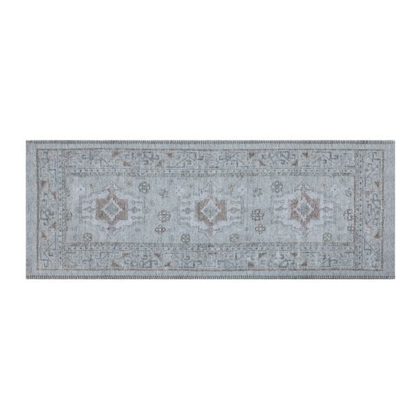 Vintage Persian Medallion Kitchen Rug Natural - Threshold™ | Target