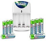 ACDelco Battery Charger, Includes 4 AA and 4 AAA Rechargeable Batteries | Amazon (US)