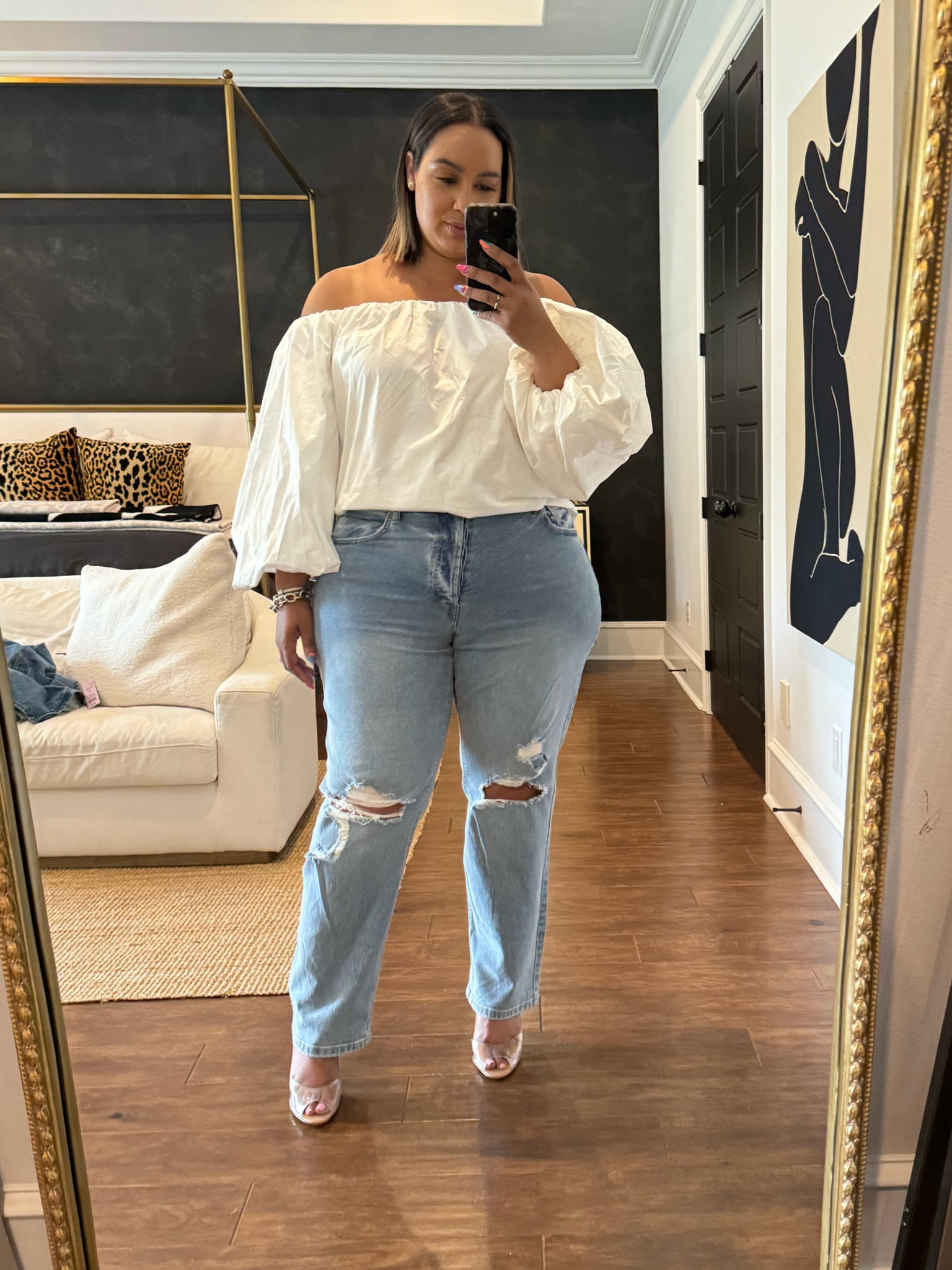 Love these jeans from target also. Only 20 dollars! Wearing a 18 #target #nordstrom #anthropologie 

#LTKSaleAlert #LTKPlusSize #LTKMidsize