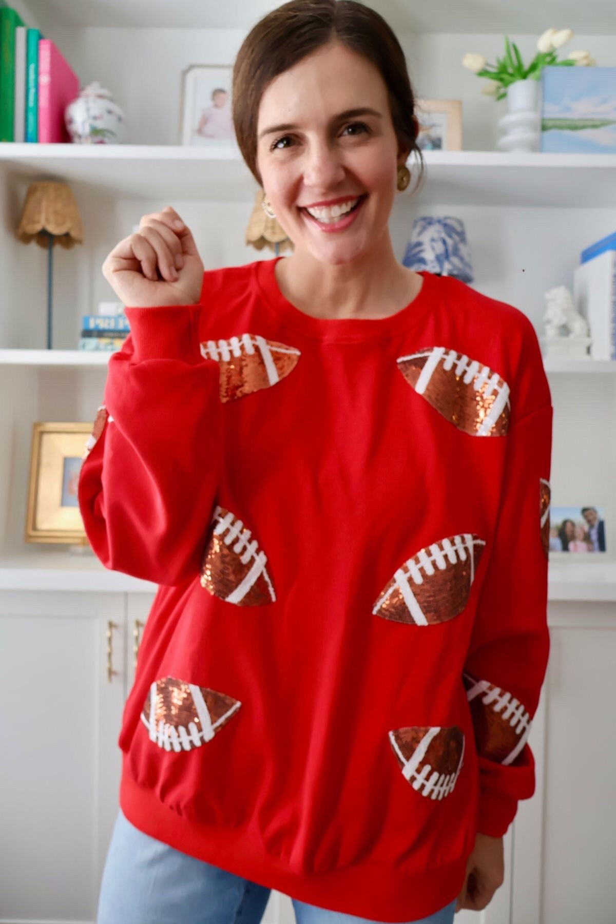 This is the PERFECT game day sweatshirt from Amazon! 

#LTKMidsize #LTKStyleTip #LTKFindsUnder50