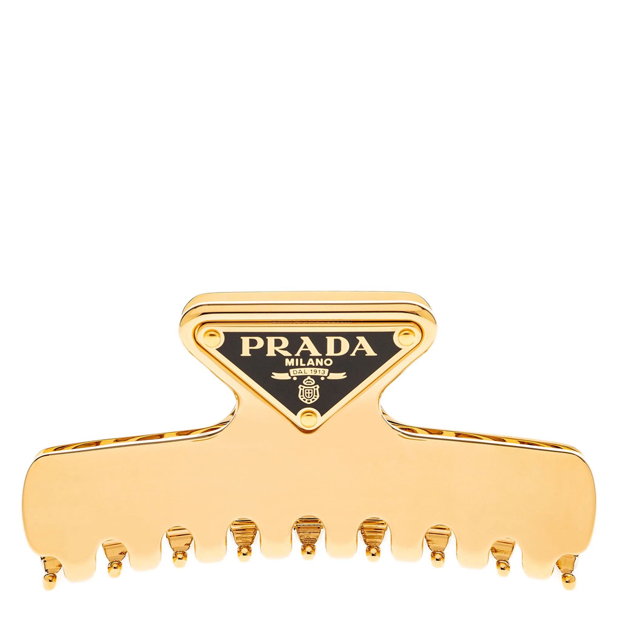 Prada Metal Claw Hair Clip | Overstock