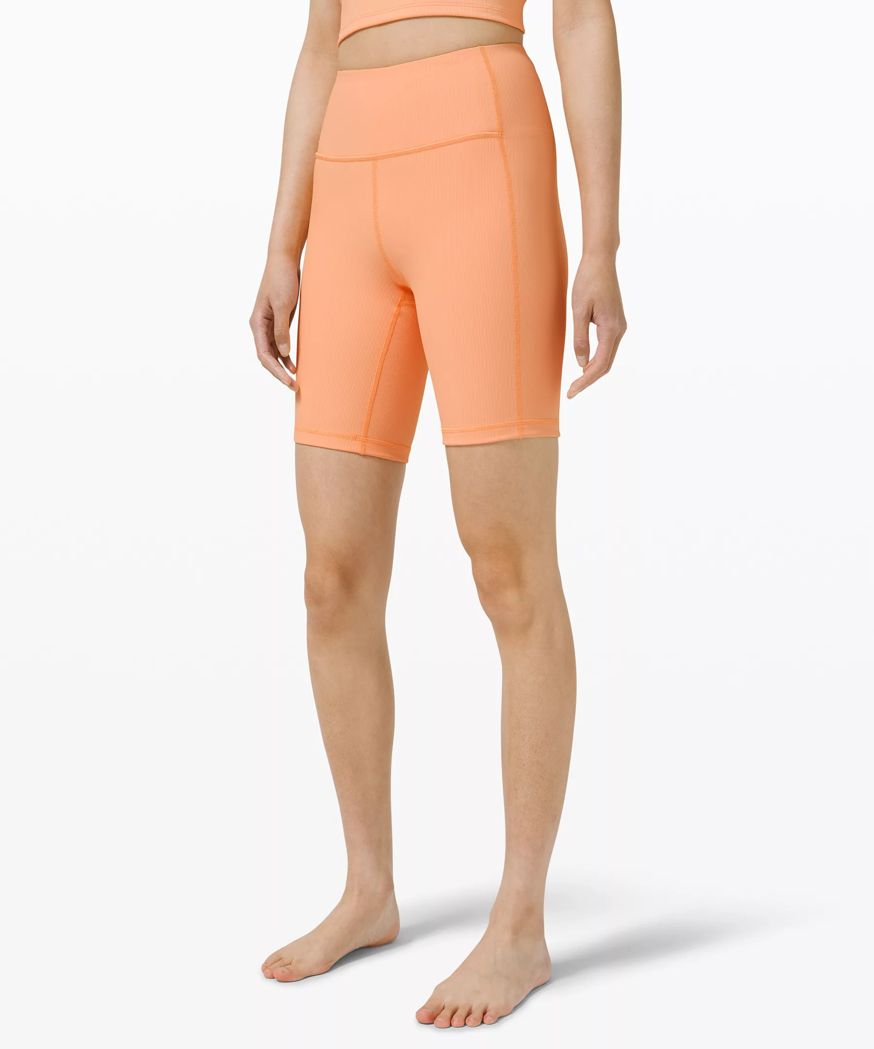 Ribbed Contoured High Rise Short 8" | Lululemon (US)
