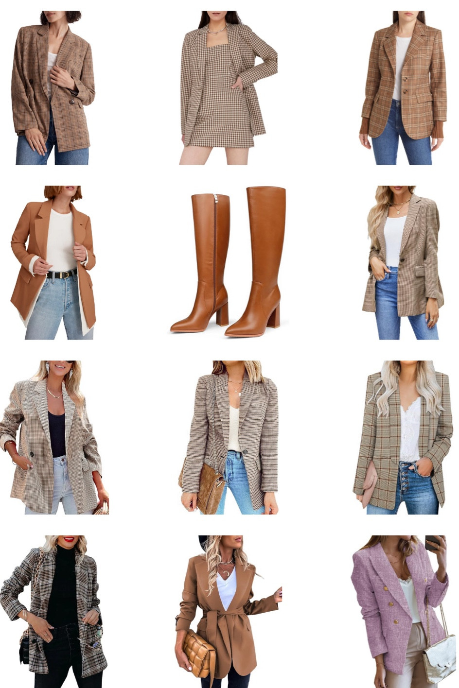 Fall blazers and matching camel boots. 🤎🍂🍁

#LTKover40 #LTKfindsunder50 #LTKworkwear