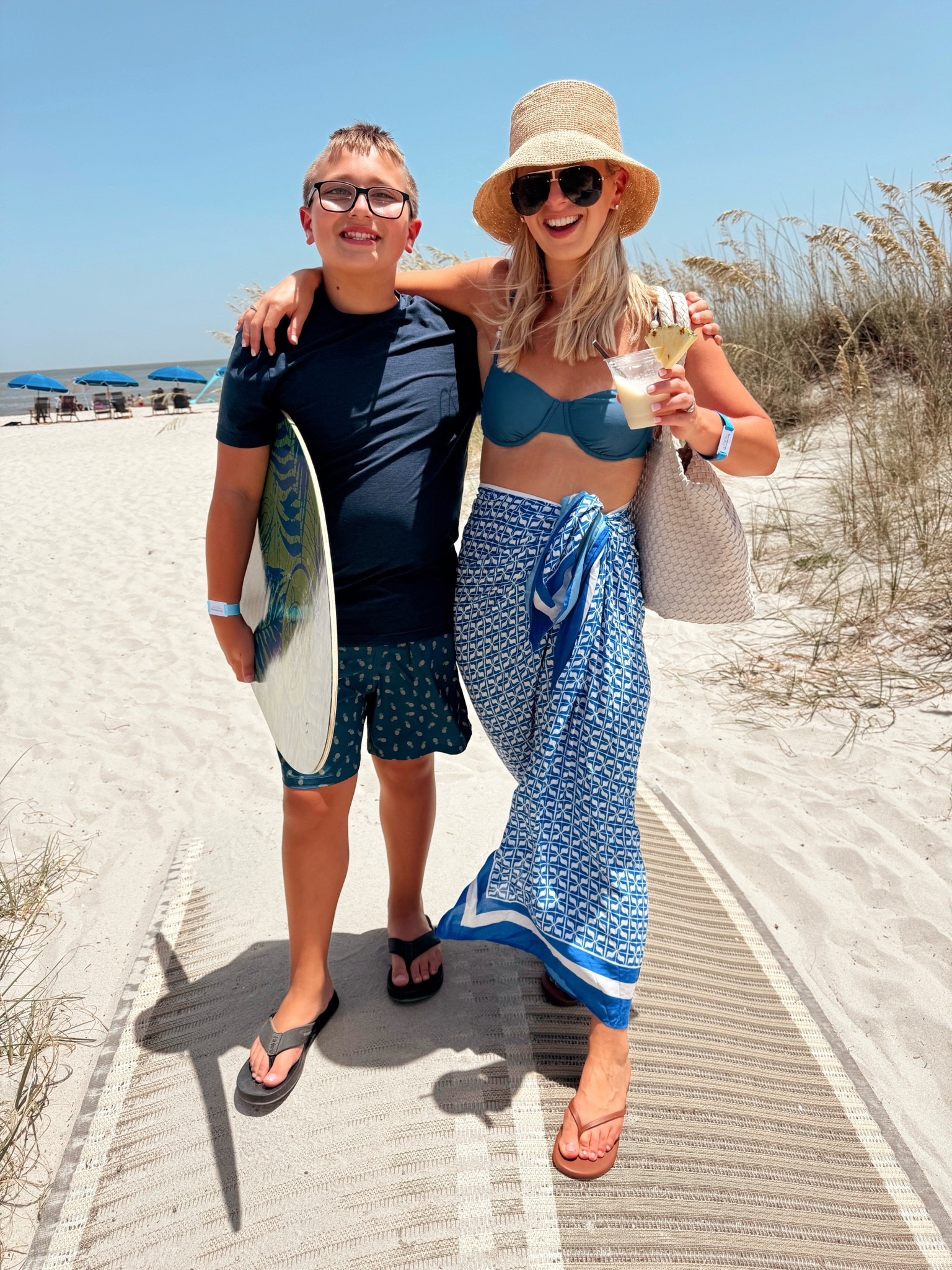 Happiest 1️⃣2️⃣ GOLDEN Birthday 🎉💙 to the best son ever! 🤩 Forever wanting time to stop so he doesn’t have to grow up anymore! 😭 Next year he’ll definitely be taller than me! 

Birthday, vacation, family, beach

#LTKmomlife #LTKSwim #LTKdayinmylife