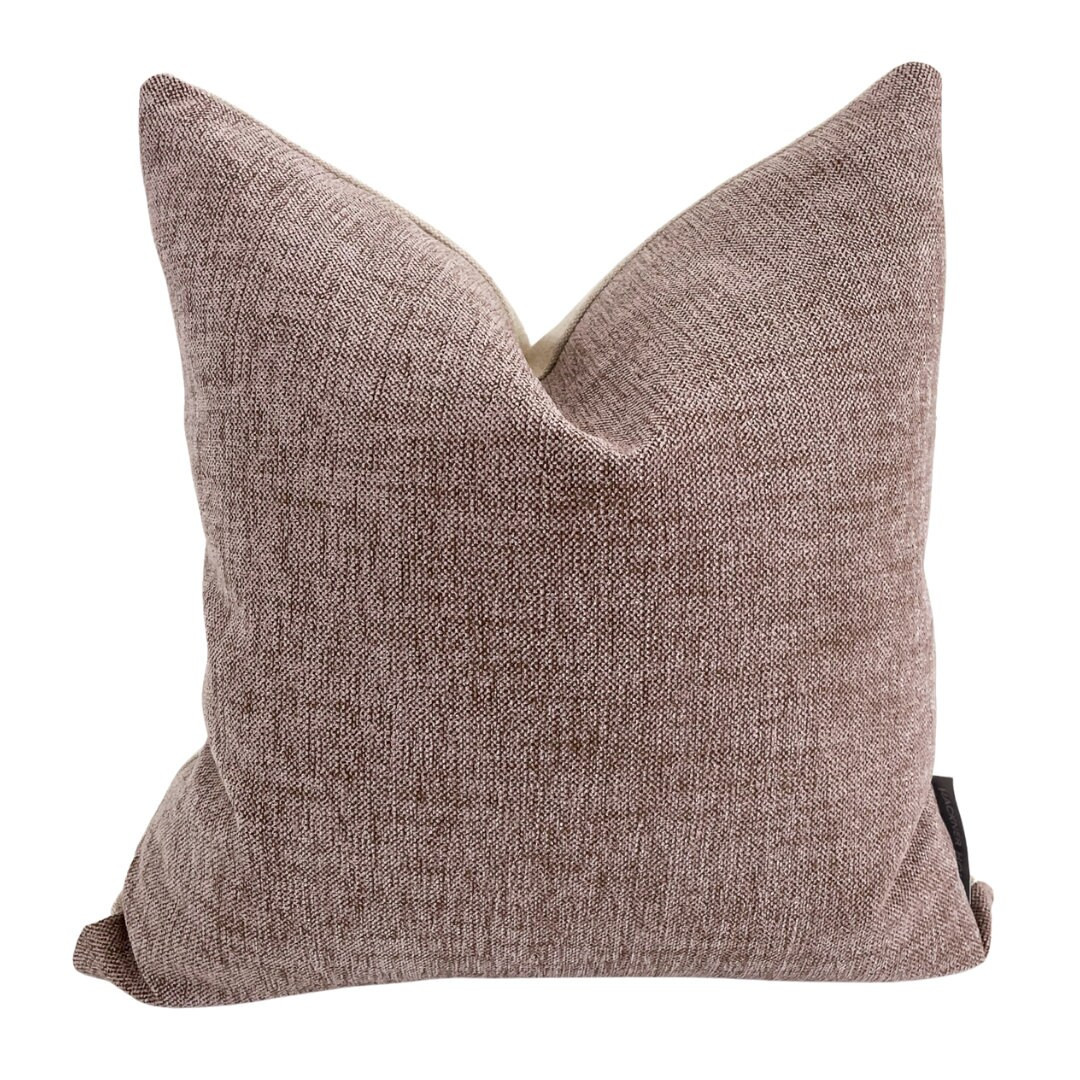 Brynne Pillow Cover Pink Velvet Pillow Cover, Modern Pillow, Trendy Pillow Cover, Home Decor, Mid... | Etsy (US)