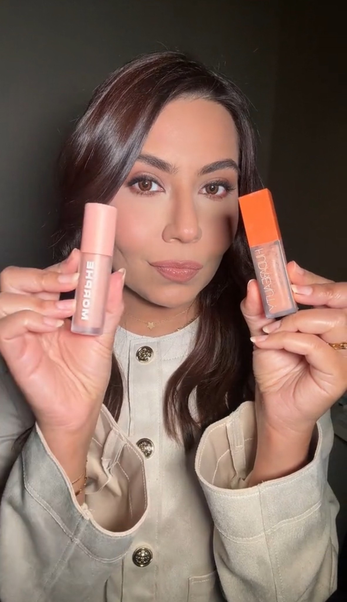 Huda Beauty Peach corrector dupe 
#makeup #dupe