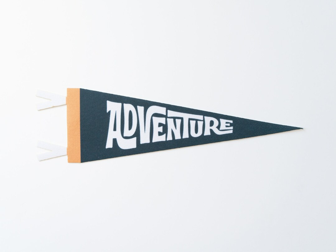 Adventure Felt Mini Pennant  Inspirational Banner Poster. - Etsy | Etsy (US)