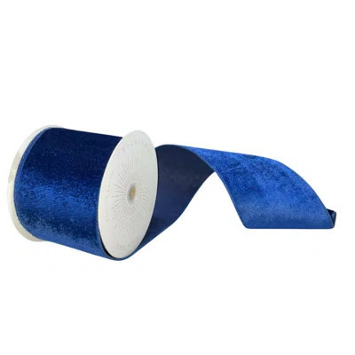 Vickerman 4"x10yd Velvet Christmas Ribbon | Wayfair North America