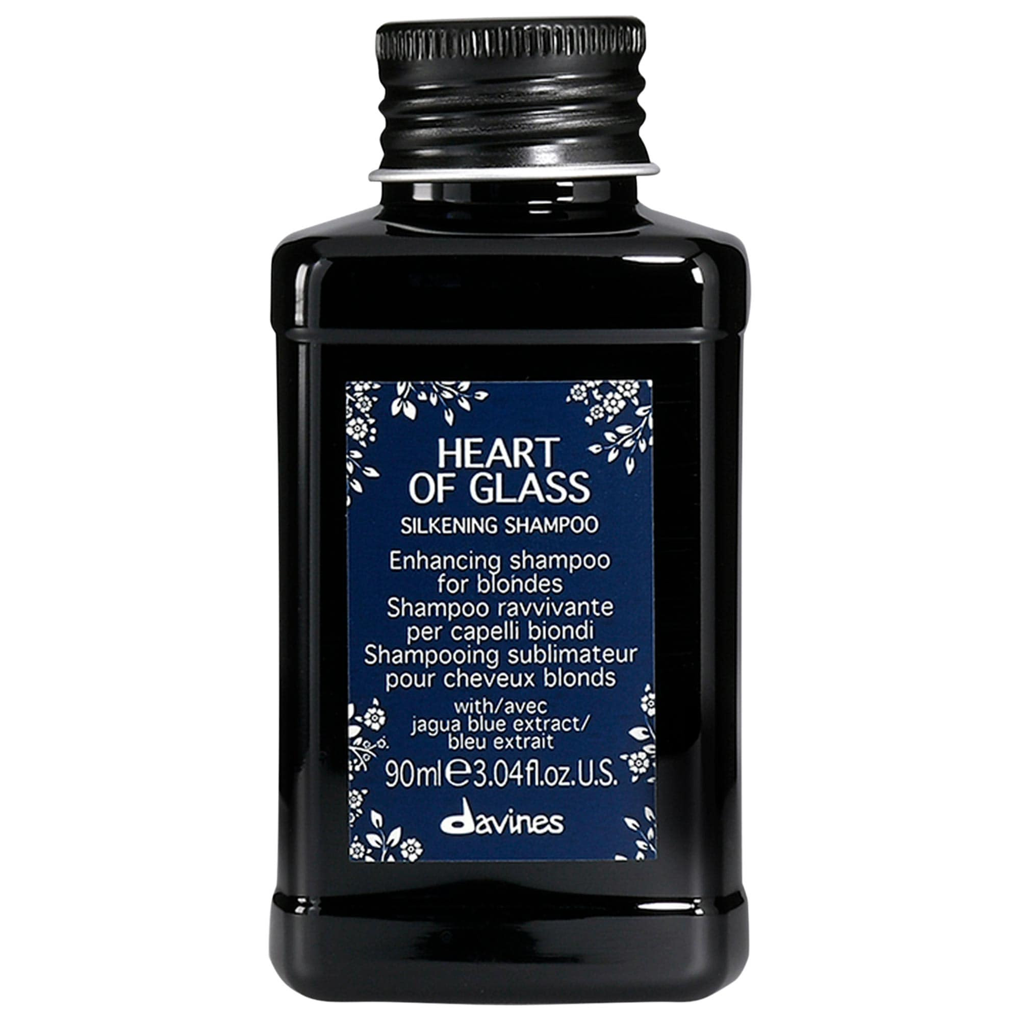 Davines Mini Heart of Glass Silkening Shampoo for Blondes 3.04 oz/ 90 ml | Sephora (US)