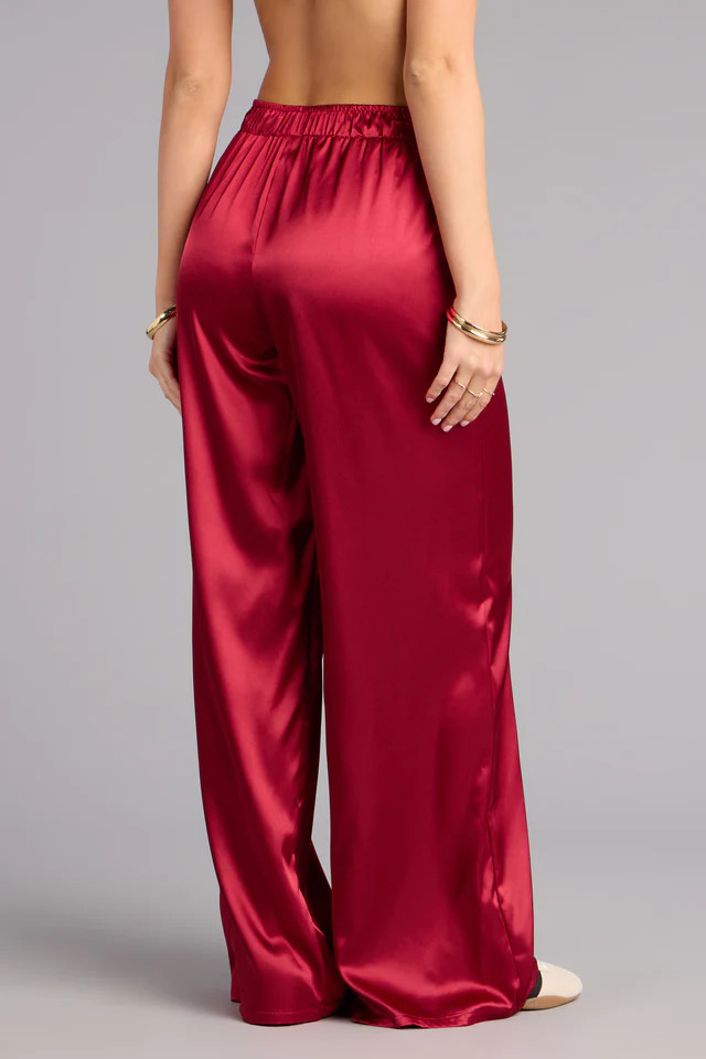 Pillow Talk Satin Pajama Pants | Windsor Stores