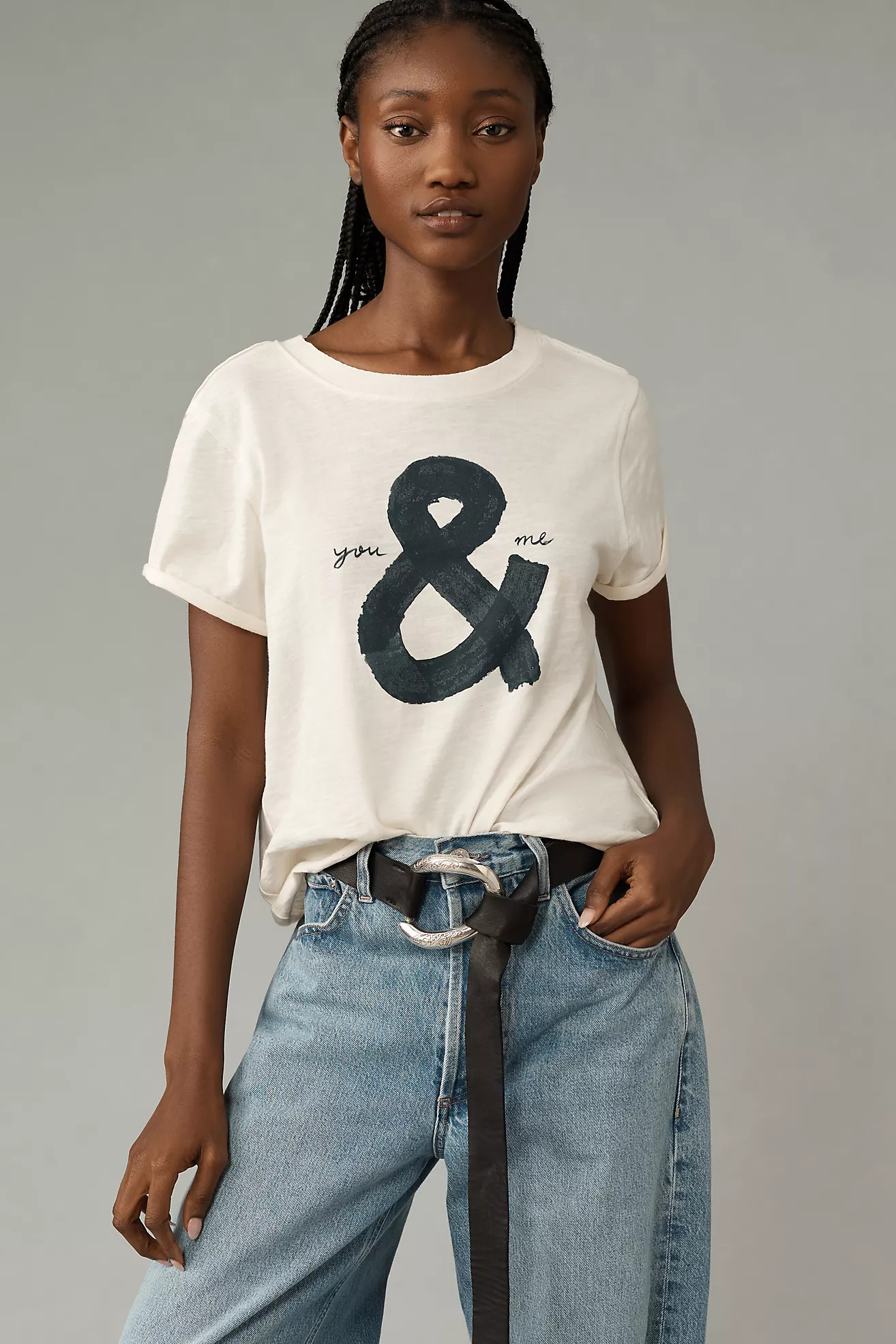 Roomytown You & Me Graphic Tee | Anthropologie (US)