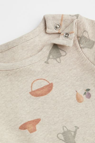 Ribbed Cotton Set | H&M (US + CA)