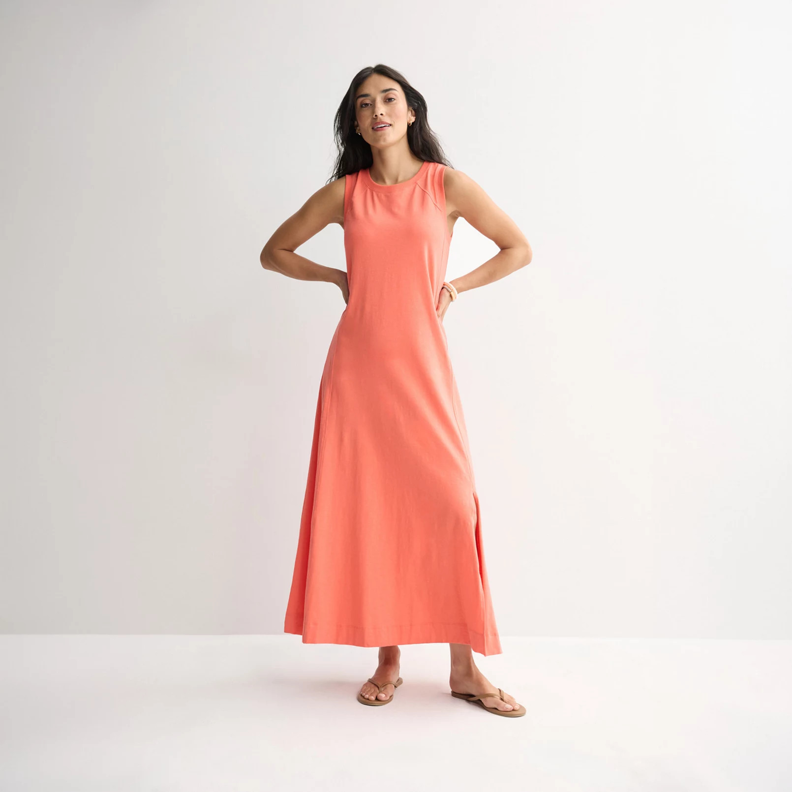 Women's Sonoma Goods For Life® Knit Swing Maxi Dress | Kohl's