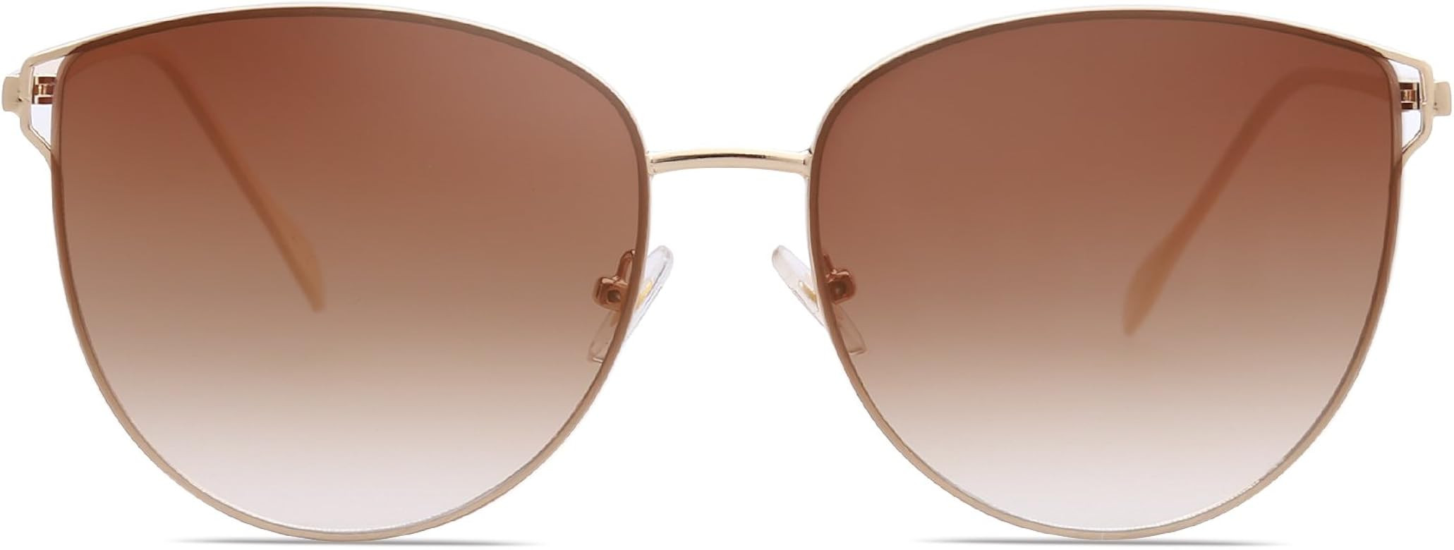 SOJOS Mirrored Flat Lens Fashion Sunglasses for Women SJ1085 | Amazon (US)