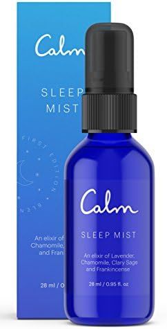 Calm Sleep Mist Room & Pillow Spray with Essential Oils, Lavender 28 ml - With Free Extended Tria... | Amazon (US)