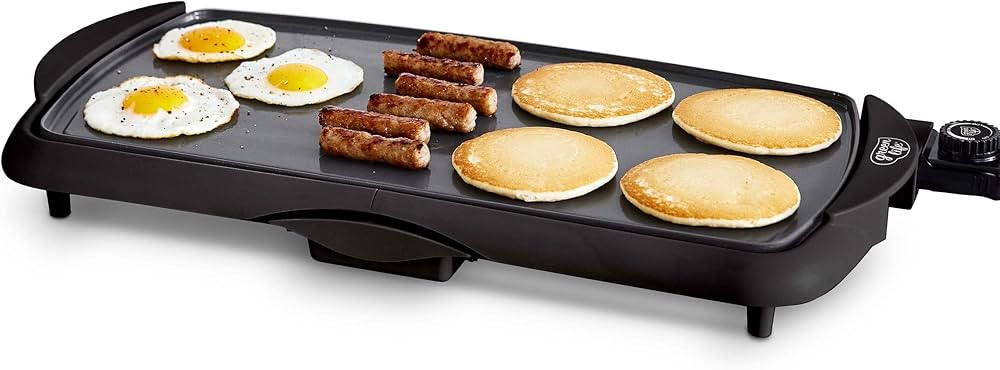 GreenLife 20” Extra Large Electric Griddle, Non-Toxic PFAS & PFOA-Free Ceramic Nonstick, Temper... | Amazon (US)