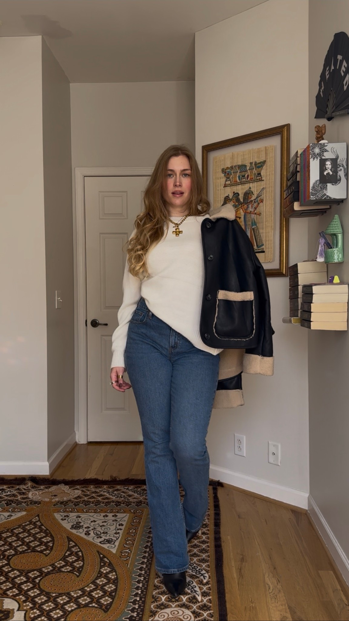 These jeans are perfection 

#LTKMidsize #LTKSeasonal #LTKStyleTip