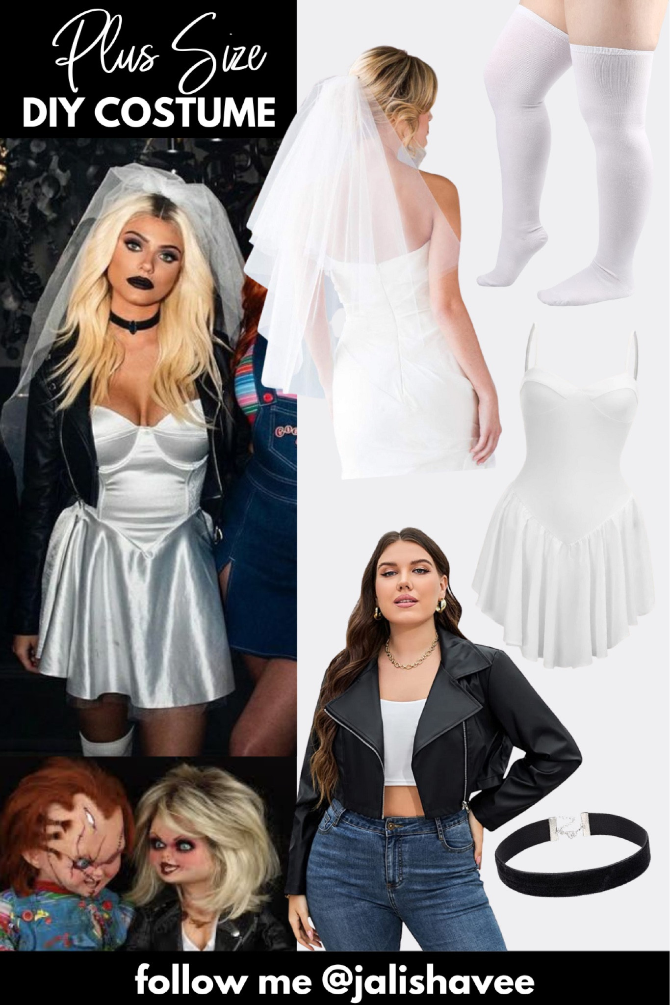 BRIDE OF CHUCKY | Plus Size Halloween Costume Idea

#LTKHalloween #LTKcurves #LTKHoliday