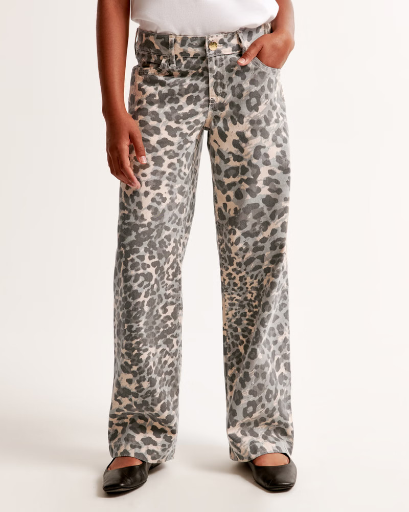 lightweight low rise baggy jeans | Abercrombie & Fitch (US)