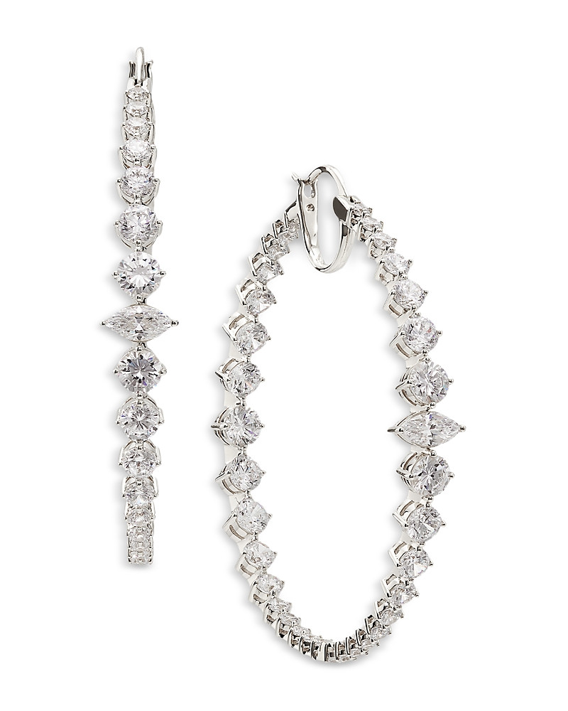 Nadri Leah Statement Hoop Earrings | Bloomingdale's (US)