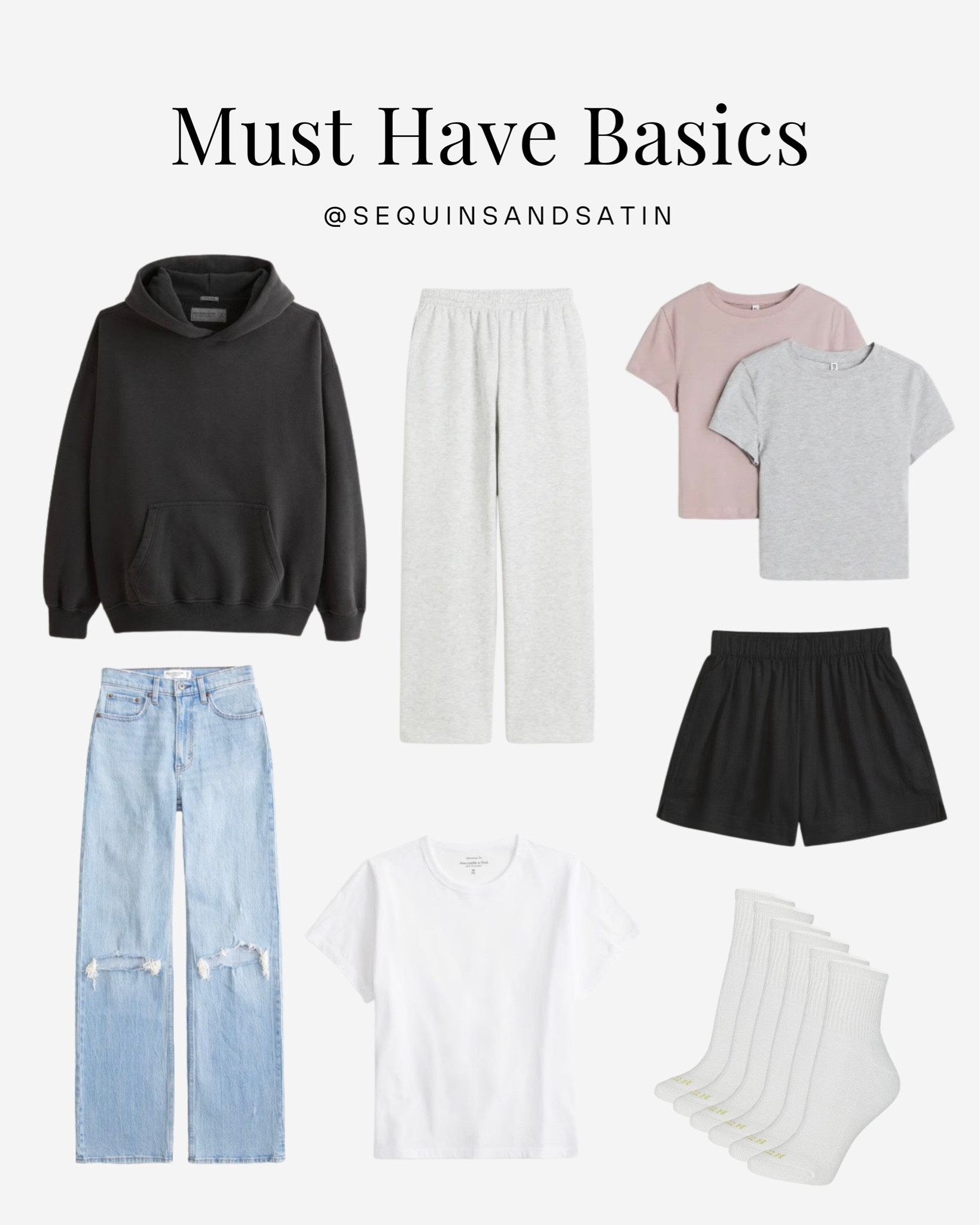 Must have basics🫶

Summer Trends / Summer Tops / Summer Travel Outfit / Summer Vacation Outfits / Summer Vacation / Casual Summer Outfits / Summer Palette / Summer Outfits / Summer Outfits Teens / Summer Outfits Womens / Summer Outfits 2024 / Summer Looks / Summer Must Haves / Summer Outfits / Summer In Italy / Italian Summer / Summer Casual / Summer Clothing / Summer Essentials / Summer Europe / Summer Shirts / Summer Styles / Summer Shorts / college fashion / college outfits / college class outfits / college fits / college girl / college style / Neutral fashion / neutral outfit /  Clean girl aesthetic / clean girl outfit / Pinterest aesthetic / Pinterest outfit / that girl outfit / that girl aesthetic / vanilla girl / abercrombie hoodie / abercrombie jeans / Abercrombie shirt


#LTKFindsUnder100 #LTKStyleTip #LTKFindsUnder50