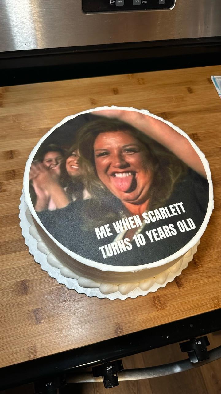 CUSTOM CAKE TOPPER 🎂 Such a fun way to make a cake unique!

#motherhood #momofthree #parents #marriedlife mom life, realistic motherhood, millennial mom, parents, marriage, girlhood

#LTKmomlife #LTKdayinmylife #LTKfoodie