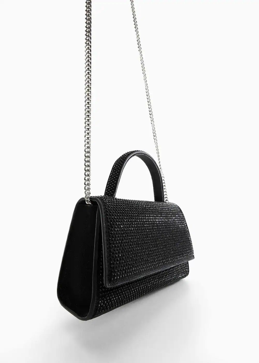 Handbag with crystals details -  Women | Mango USA | MANGO (US)