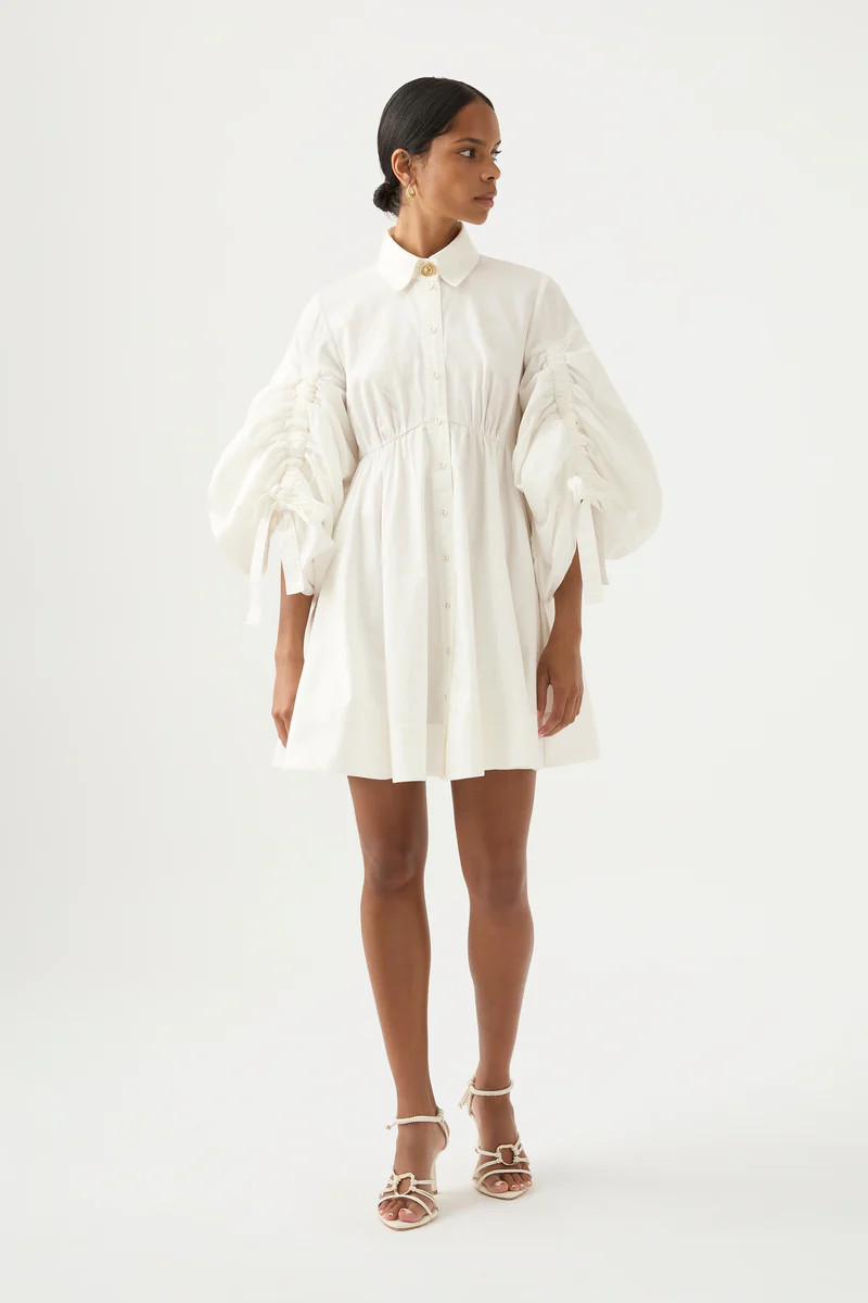 Utopia Drawstring Mini Dress | aje. (US, UK, Europe, ROW)