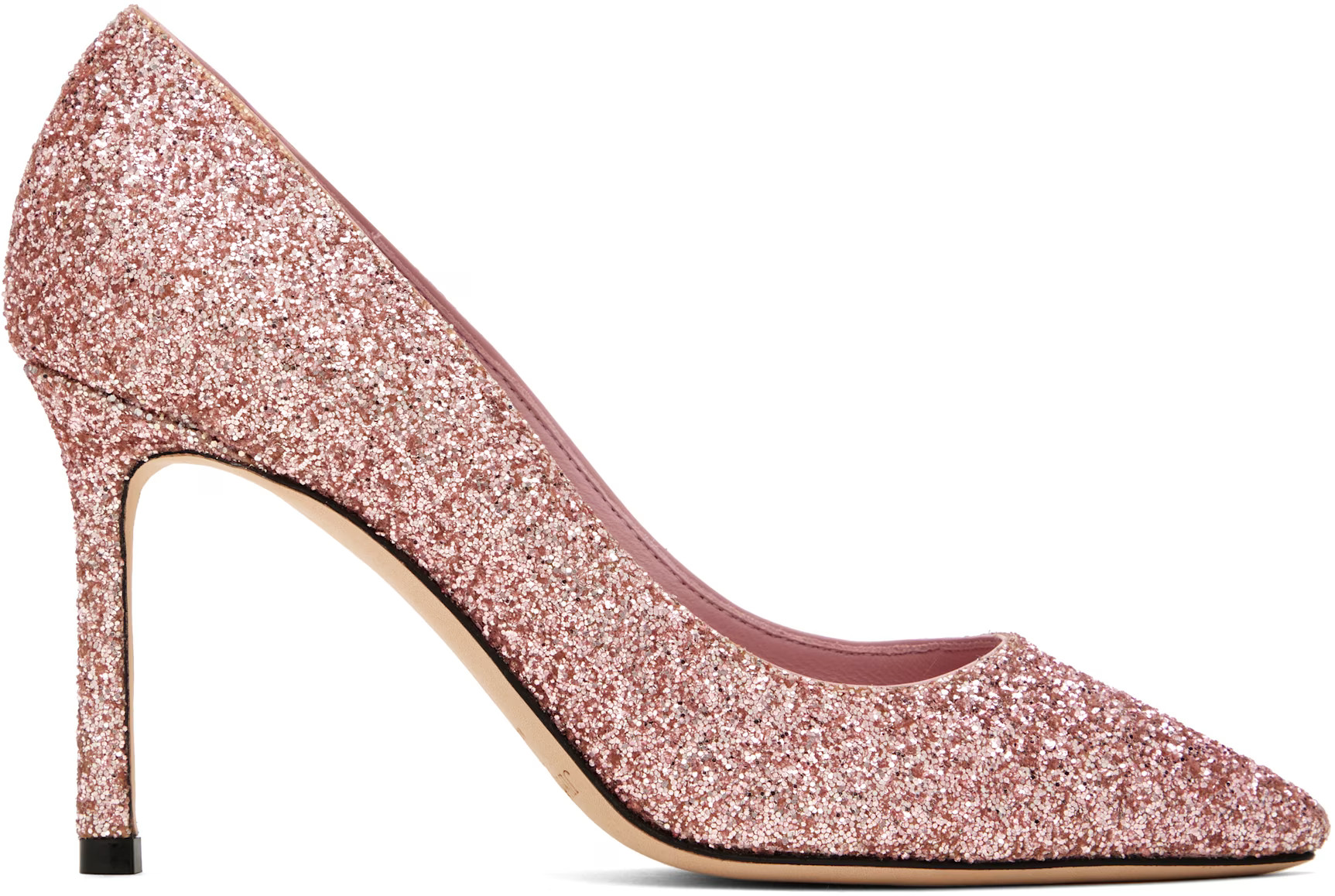 SSENSE Exclusive Pink Romy 85 Heels | SSENSE