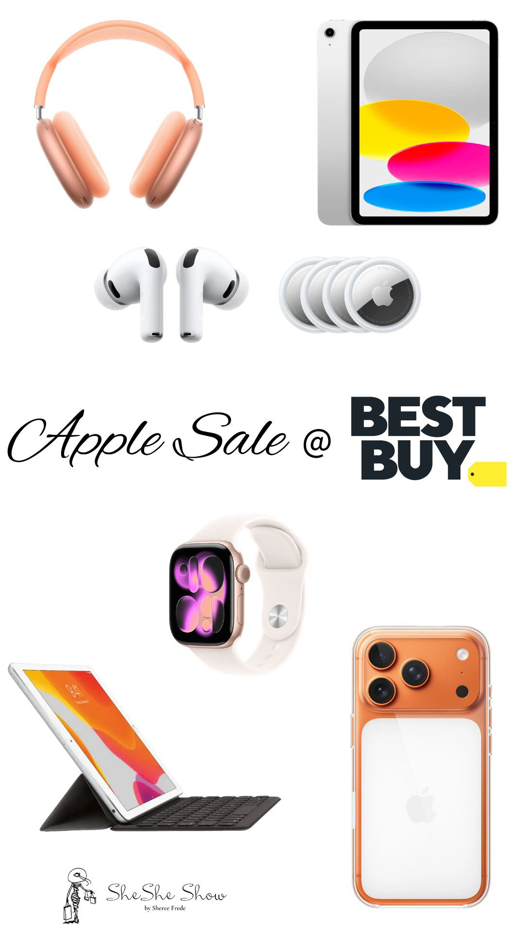  Apple products sale at Best Buy. A rare occasion. Apple Watches, IPhone, tracker, earbuds, Apple computer, mouse, speaker and charger , laptop, iPad, Smart Keyboard for IPad, iPhone phone case

 

#LTKHome #LTKSaleAlert #LTKGiftGuide
