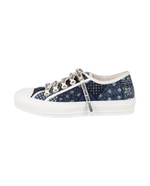 Christian Dior Walk N Sneakers Blue | The RealReal
