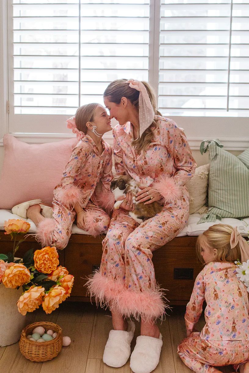 Bella Bunny Pajamas with Feathers | Ivy City Co