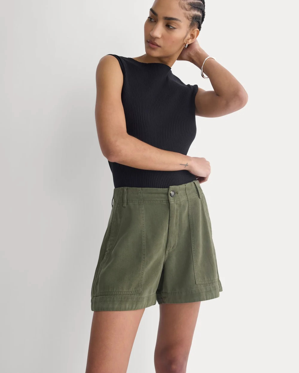 The Utility Short in Buttersoft | Chinchilla | Everlane