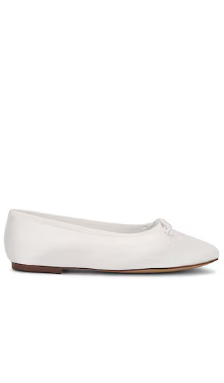 Estelle Flat in White | Revolve Clothing (Global)