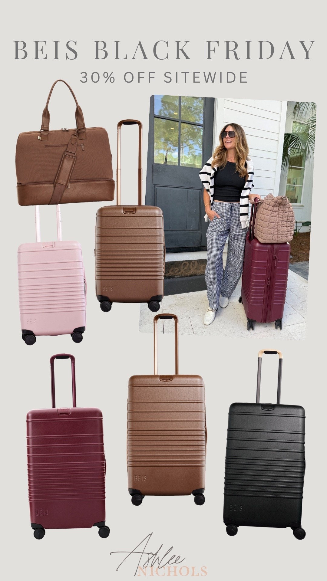 Beis Black Friday sale! 30% off sitewide

Travel bag, luggage, carry on bag

#LTKTravel #LTKSaleAlert #LTKCyberWeek