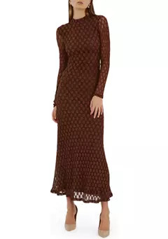 Bardot Women's Ola Long Sleeve Midi Dress | Belk
