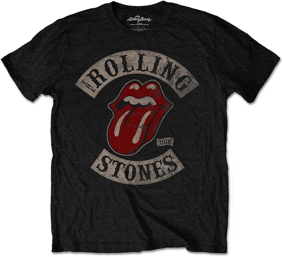Rolling Stones Men's Tour 78 T-Shirt | Amazon (US)