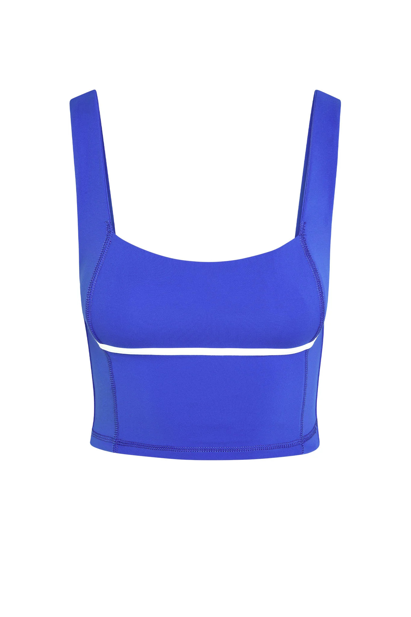 Zion Tank - Cobalt/Ivory | Monday Swimwear