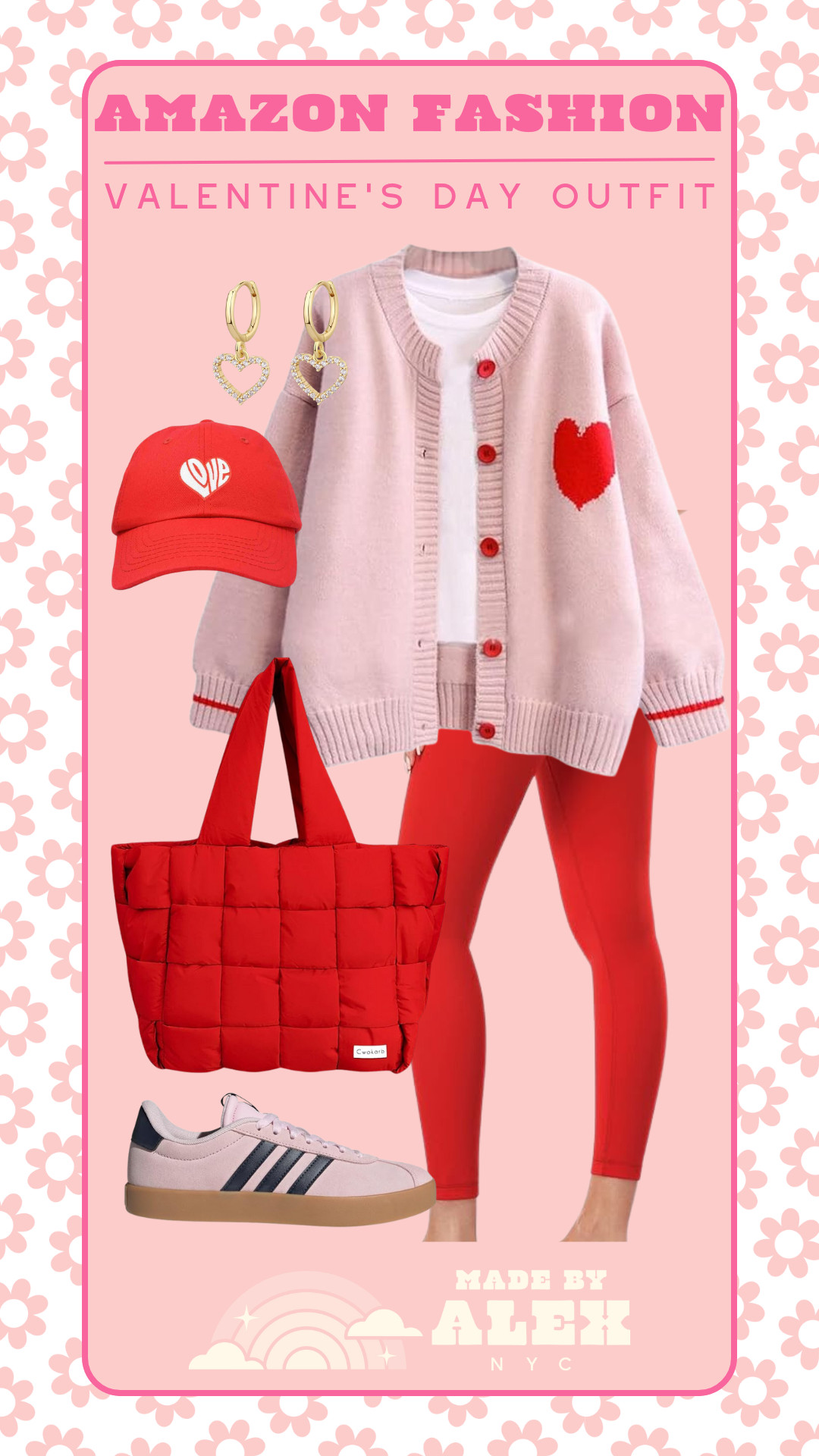 Amazon Valentine's Day Outfit Inspo

pink and red outfit, date night outfit, casual valentines day outfit inspo 

 #LTKSeasonal #LTKMidsize #LTKStyleTip