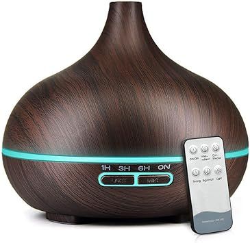 KBAYBO 550ml Aroma Diffuser with Remote Control Aromatherapy Ultrasonic Cool Mist Humidifier Esse... | Amazon (CA)
