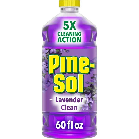 Pine-Sol Multi-Surface Floor Cleaner, Lavender Clean, 60 Fluid Ounces - Walmart.com | Walmart (US)