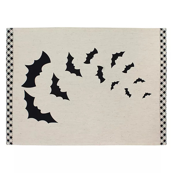 Celebrate Together Halloween Glitter Spiderweb Placemat | Kohl's